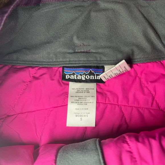 Patagonia H2NO Snowbelle Insulated Ski Snow Pants in Purple Size Small - Picture 5 of 8